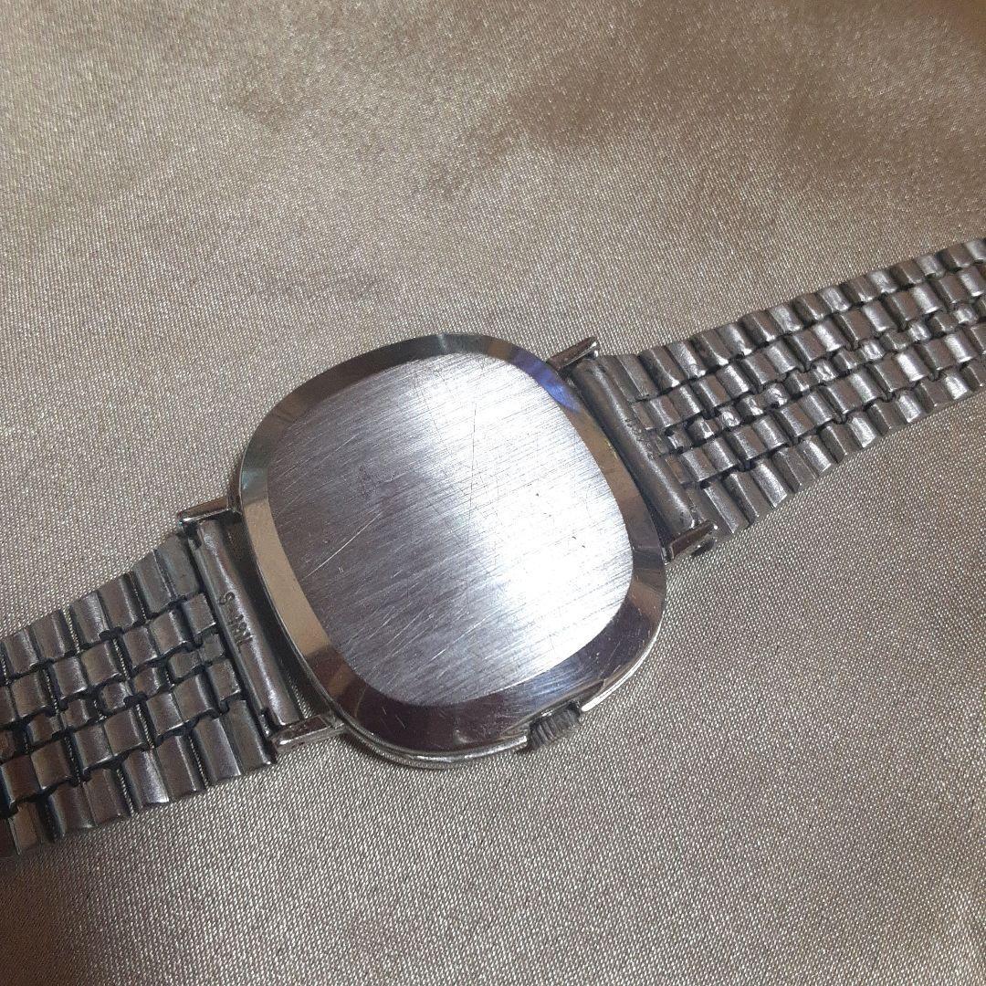 Omega De Ville Vintage Silver Square Automatic Mens Watch Omega De Ville Vintage Silver Square Automatic Mens Watch