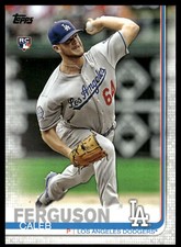 2019 Topps Caleb Ferguson #452 Rookie Card (RC)