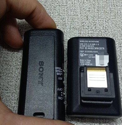 NEW ECM-W2BT Wireless Microphone For Sony ILCE-6700 ILCE-6600