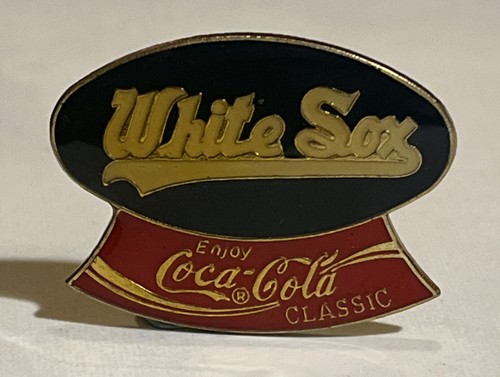 Coca Cola Commemorative Pin ~ Chicago White Sox ~ MLB ~ 90s vintage - 第 1/5 張圖片