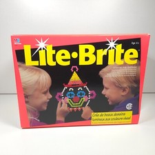Vintage LITE BRITE by Milton Bradley 1993/1994 Complete Set Great Creative Fun