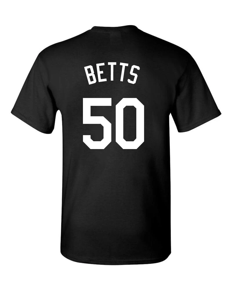 DODGERS Mookie Betts #50 T shirt Black