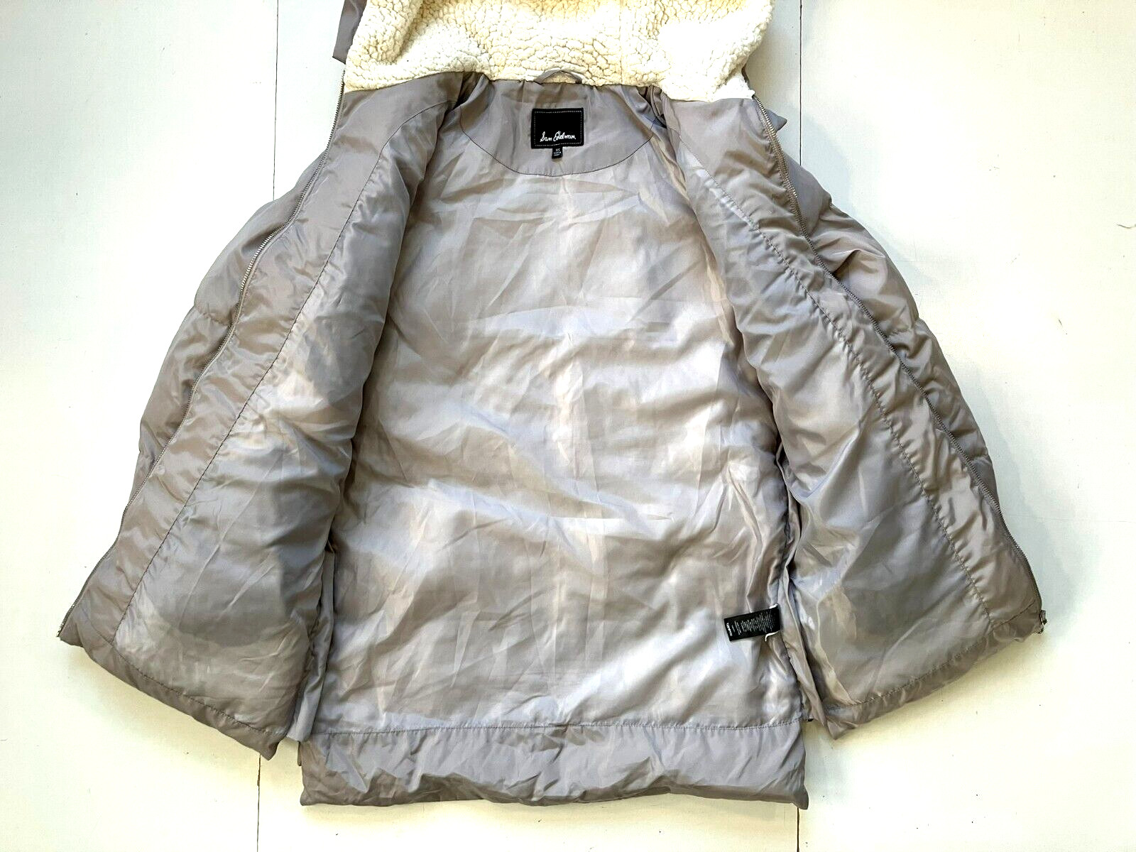 SAM EDELMAN Gray Warm DOWN WINTER JACKET Oversize… - image 8