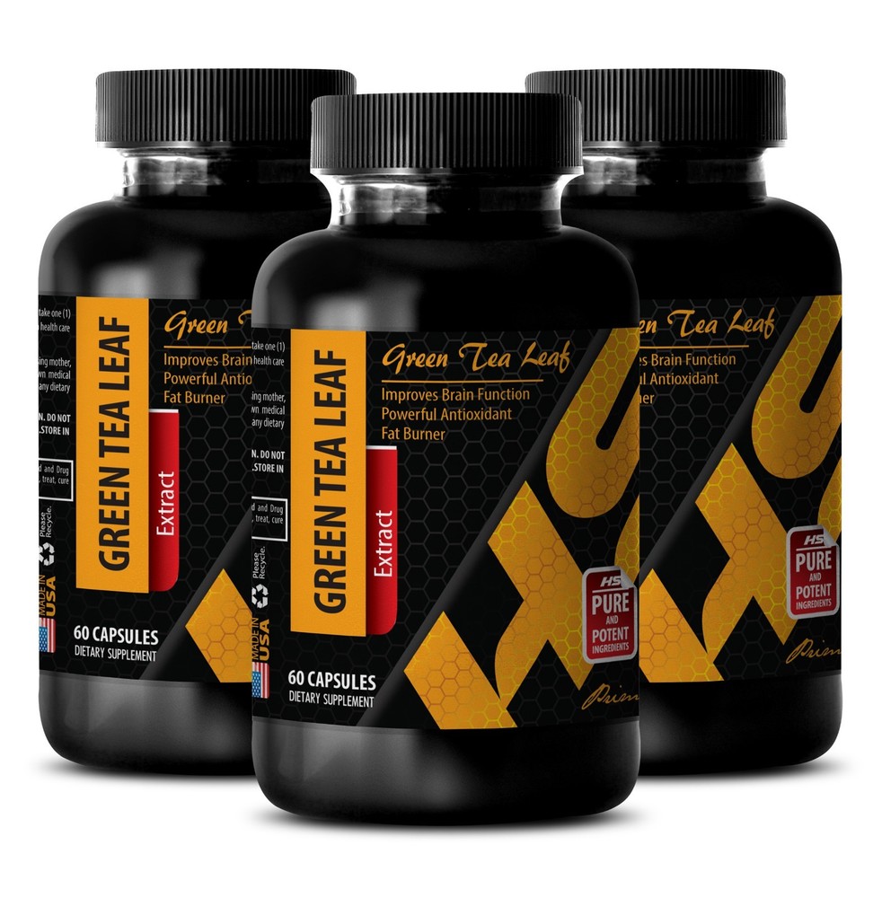 liver cleanse - GREEN TEA EXTRACT - anti parasite - 3 Bottles