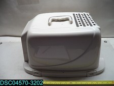 Van Ness Enclosed Cat Litter Pan, White, Large 079441004069