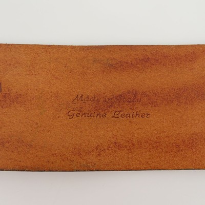 Just Cavalli Women 34 Brown Leather Wide Belt Boho Western  display picture 3