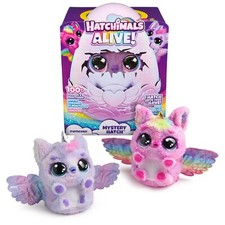 Hatchimals Alive, Mystery Hatch Pufficorn, Surprise Interactive Toy  Egg wit...