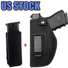 Tactical IWB/OWB Gun Holster Concealed Carry Pistol Holster and Single Mag Pouch