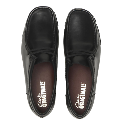 Clarks Wallabee GORE-TEX Black Black Leather 26181118 UK 4-13 | eBay