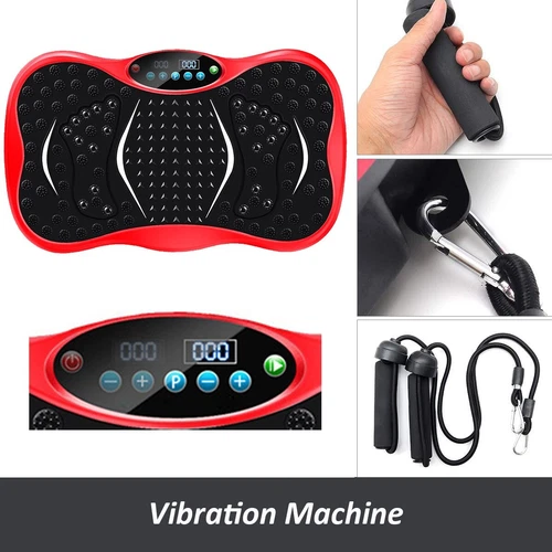 Plateforme vibrante 3D pour exercices du corps entier, appareil de massage et de fitness Slim RD - Image 3 sur 9