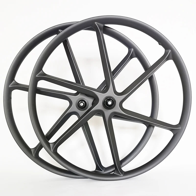 27.5er 6 Spokes XC MTB Bicycle E-BikeCarbon Wheel with Disc