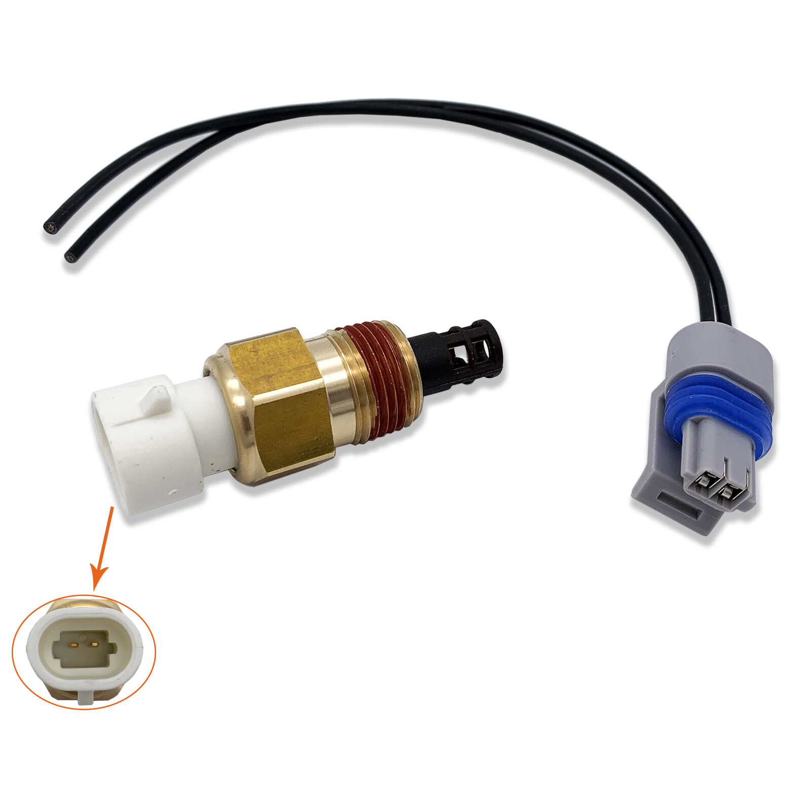 Intake Air Temperature Sensor IAT/MAT/ACT Kit for 01-02 Chevrolet Express 3500-image