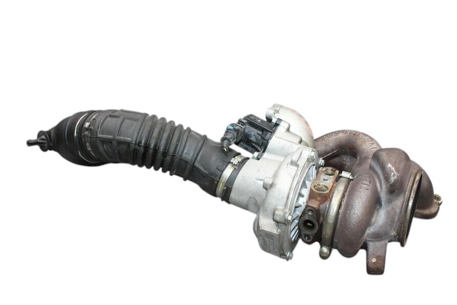 14-20 Maserati Ghibli Front Left Side Turbo Charger Turbocharger Manifold Oem