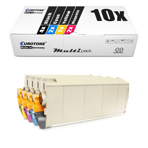 10x Eurotone Cartouche pour OKI C-7500-DXN C-7100-N C-7350-N C-7350-DN - Afbeelding 2 van 4