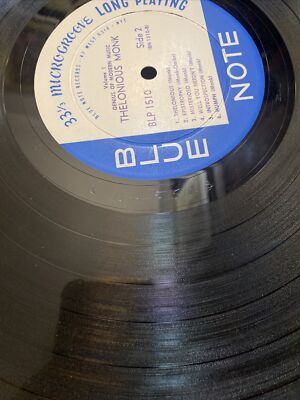 THELONIOUS MONK-GENIUS OF MODERN MUSIC VOLUME 1 blue note 1510 RVG