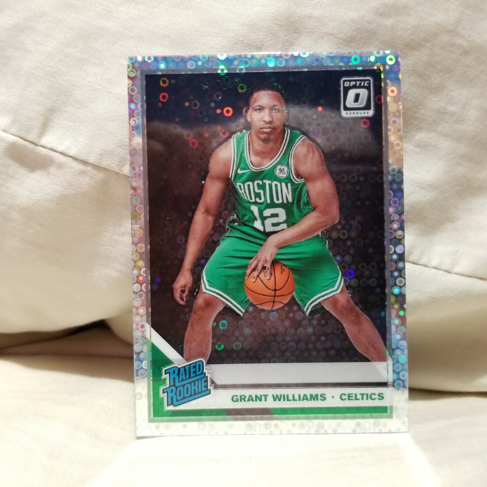Grant Williams 2019-20 Donruss Optic Fast Break Disco Prizm Rookie SP Card #157