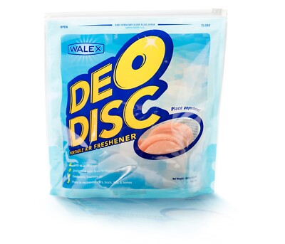 DEODORIERSCHEIBEN (100 Stück) / Tragbare Toiletten / Hausmeister Lufterfrischer / Loos
