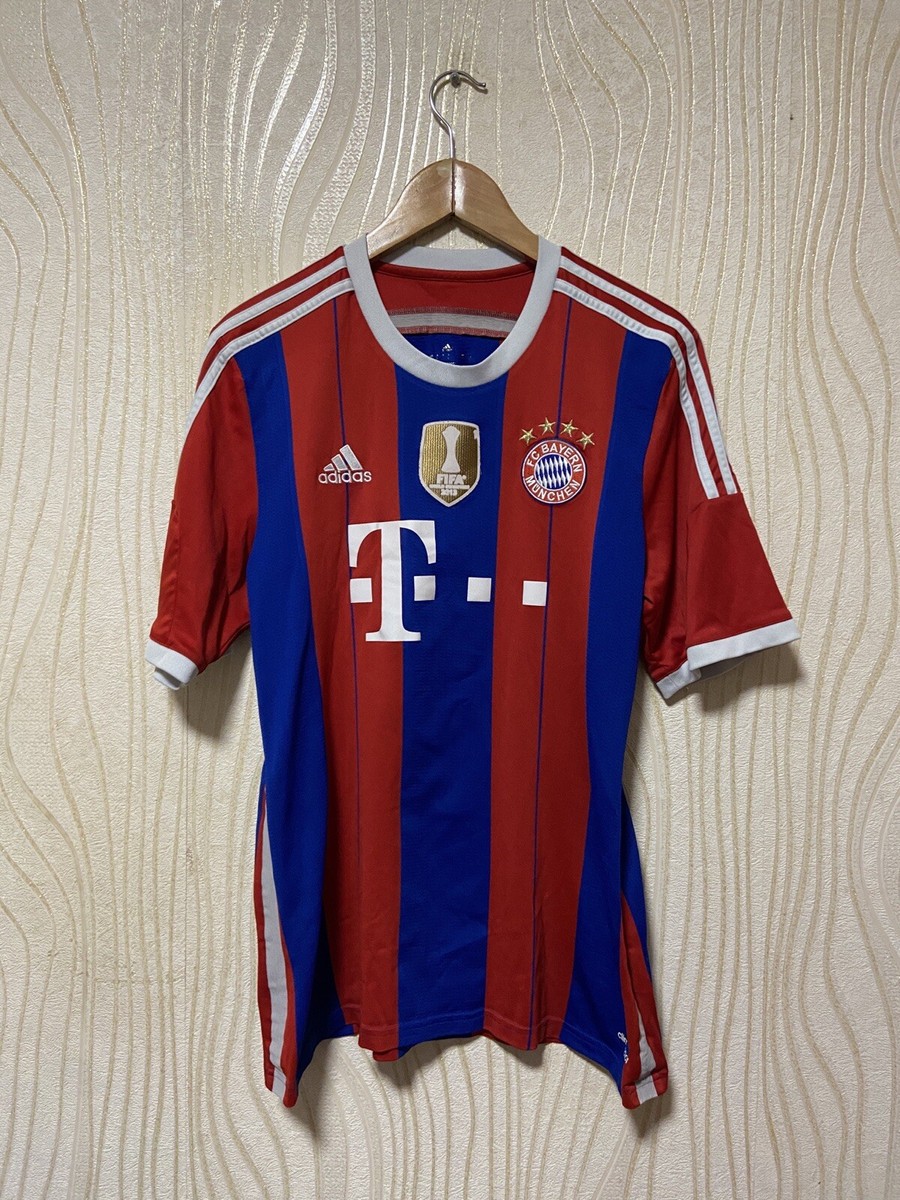 BAYERN MÜNICH 2014 2015 HOME FOOTBALL SHIRT SOCCER JERSEY ADIDAS