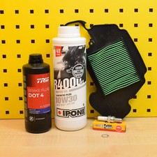 Honda Msx 125 / Grom 13-20 Oelwechselset Huile Filtre à Air Bougie Ipone 10w30