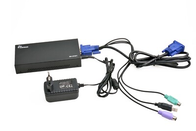 Inter-Tech IPC KVM IP-Modul KI-4101 + Kabel (KVM Switch) Fernverwaltungsadapter