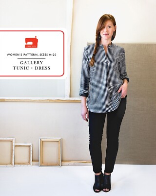 Galerie Tunika & Kleid - Nähmuster - Liesl & Co - Größen 0-20 - 2/4 Diff