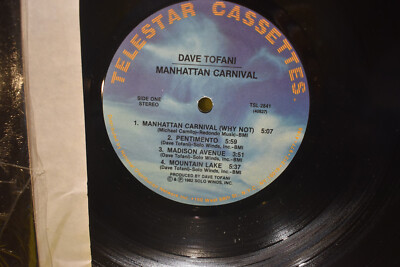 Dave Tofani 'Manhattan Carnival' LP IN SHRINK | eBay