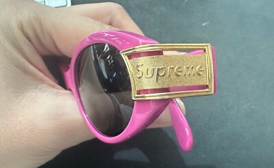 Supreme Plaza Sunglasses Magenta SS18 | eBay UK