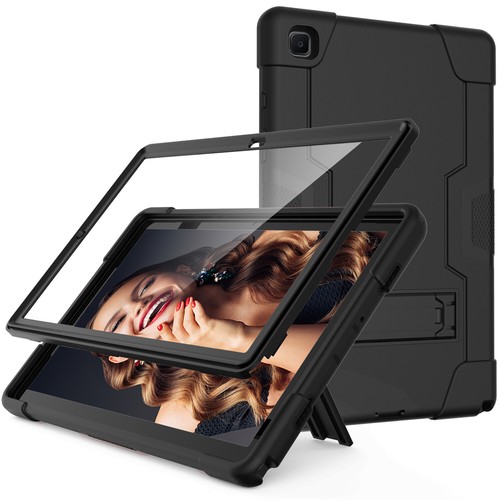 For Samsung Galaxy Tab A7 10.4"2020 (T500/T505) Rugged Silicone+PC Case w/Stand - Picture 12 of 31