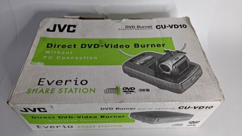 JVC Everio Direct DVD Video Burner CU-VD10U Share Station UNTESTED - Picture 1 of 9