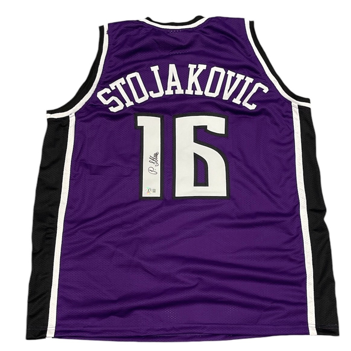 Peja Stojaković signed Sacramento Kings basketball 8x10 photo COA Peja Stojaković signed Sacramento Kings basketball 8x10 photo COA