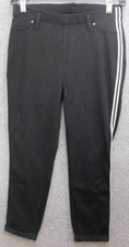 New Time and Tru Leggings Women's Size S/CH 4-6 Black Stretch Pull-On Skinny Fit