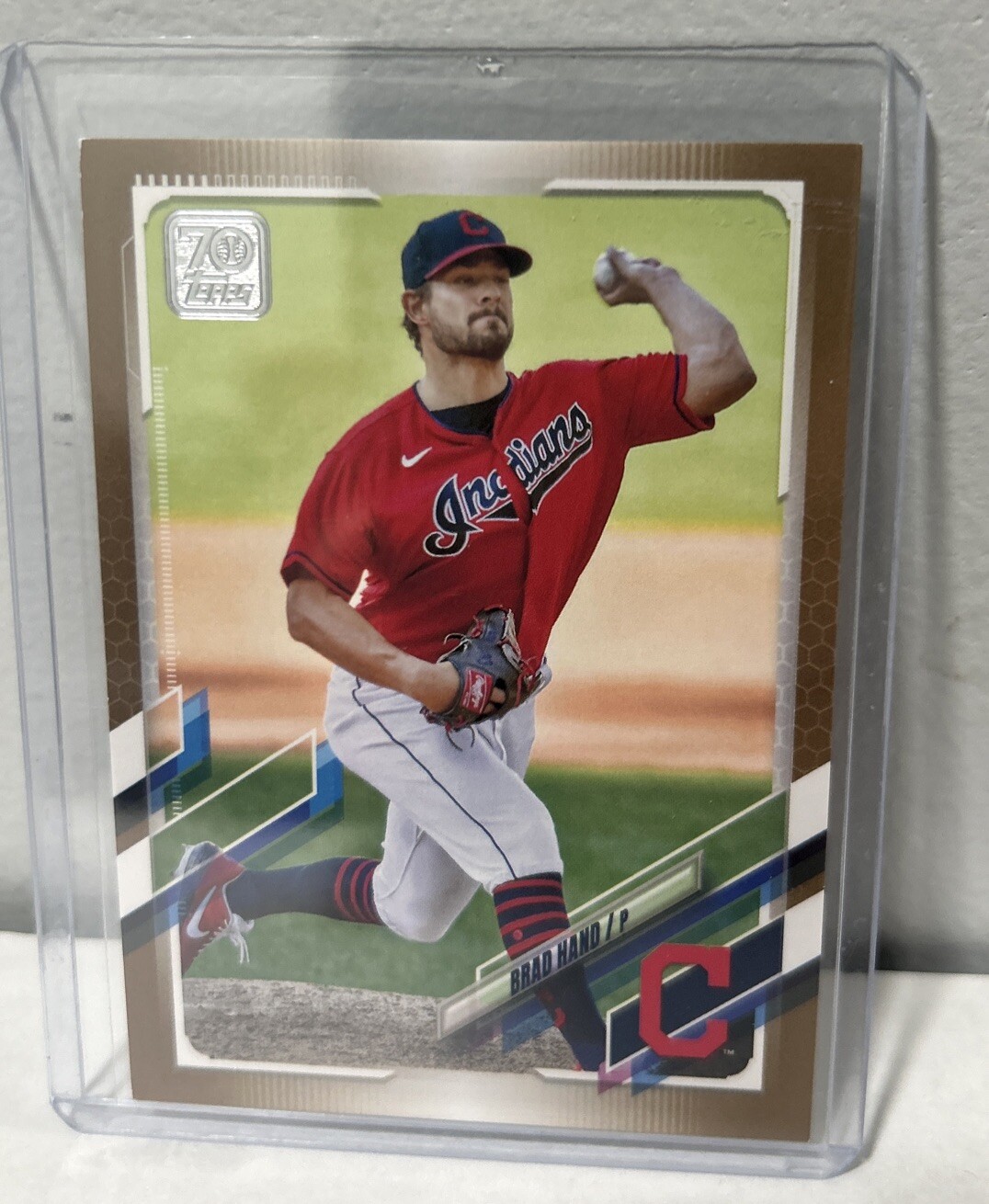 2021 Topps - Gold #175 Brad Hand /2021