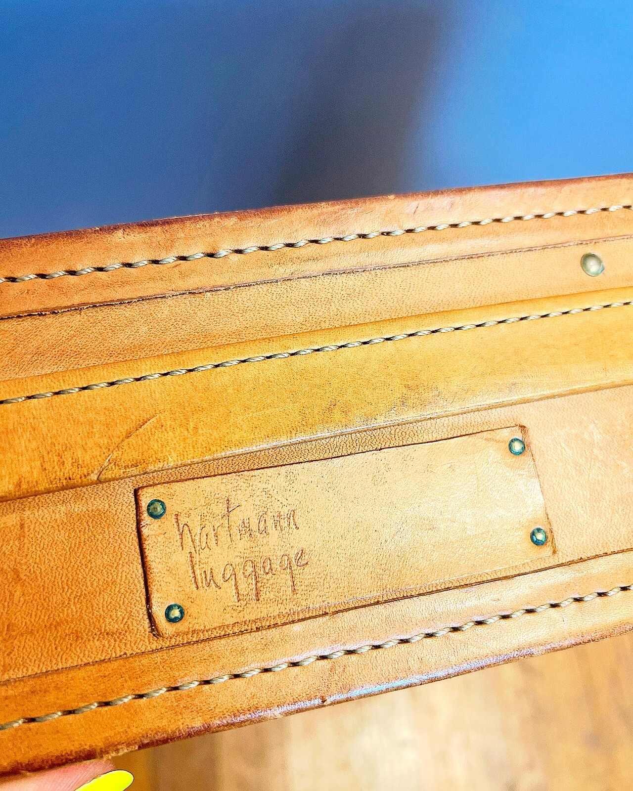 LEATHER HARTMANN LUGGAGE 70’s Vintage Attache Luggage… Gem