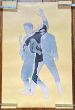 Poster Vintage - Elvis Presley 1987 Atlanta Press Tear Out (T9)