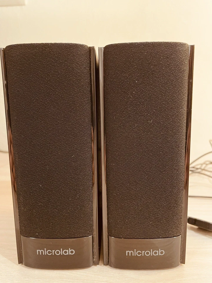 Microlab Set Altoparlanti Model B56 1.5x2 Watt BLACK INPUT 3,5 stereo USB - Image 3 of 3