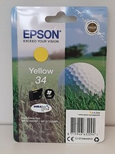 Epson Singlepack Yellow 34 DURABrite Ultra Ink C13T34644010