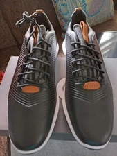 Puma Ignite Pwradapt Leather 2.0 Golf Shoes 192989-01  MENS 10 1/2 SIZE. BLACK
