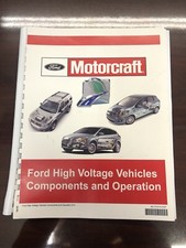 Ford High Voltage Vehicles Components And Operation Book 📚