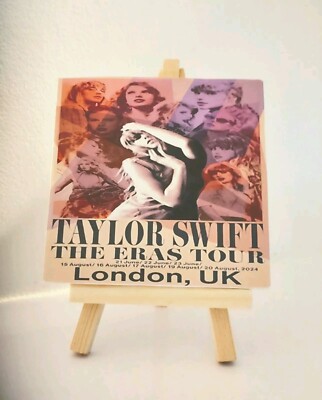 Taylor Swift THE ERAS TOUR Mini Canvas with wooden easel