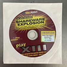 MacAddict CD-ROM The Disc Loose October 2004 98 Shareware Explosion