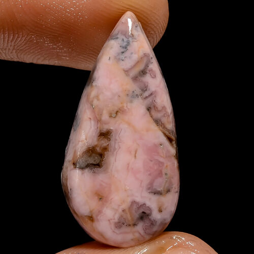 Natural Rhodochrosite Pear Shape Cabochon Gemstone 20.5 Ct. 26X13X5 mm X-23564