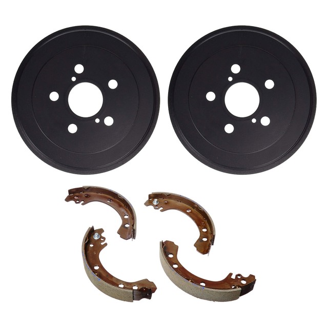 🔥 Genuine OEM Rear Brake Shoes & Drums Kit for Toyota Corolla 20032008