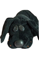 pound puppy plush Cuddly Vintge Tonka Black vintage USA 1985