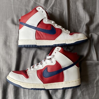 2003 Nike Dunk High varsity red size 10.5 