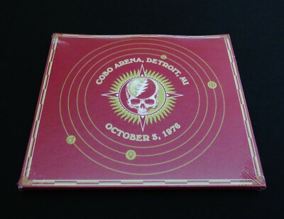 Grateful Dead 30 Trips Around The Sun 1976 Cobo Detroit Michigan MI 10/3/76 3 CD