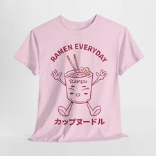 Ramen Everyday T-Shirt | Japanese Cyberpunk Tee | Urban Neon Style Shirt
