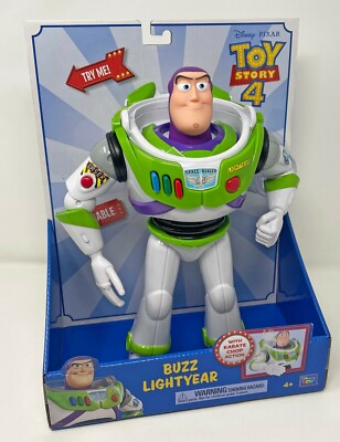 Toy Story Buzz Lightyear Karate Chop Action 12