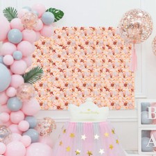 4Pcs Banquet Wedding Party Artificial Flower Silk Hydrangea Wall Panel Decor