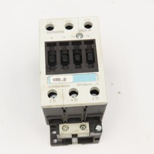 Siemens 3RT1034-1AN20 Contactor 600V 45A 30Hp Max 220V Coil