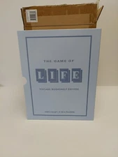 The Game of Life Vintage Bookshelf Edition WS Game Company Deluxe Ed NewOpen Box